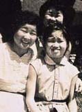 Sadako with her mother